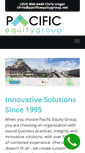 Mobile Screenshot of pacificequitygroup.net